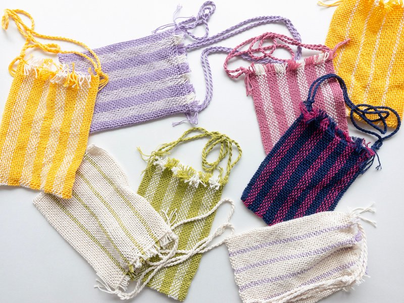 Weaving Pattern) Striped Bag (PDF+VIDEO) - 手工藝教學/工具書 - 其他材質 