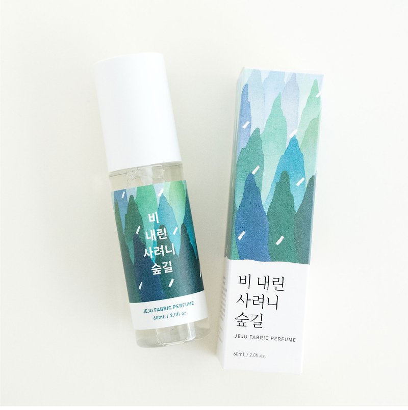LE PLEIN Jeju Clothing Perfume 60 ml Silien Boulevard After Rain - น้ำหอม - สารสกัดไม้ก๊อก สีใส