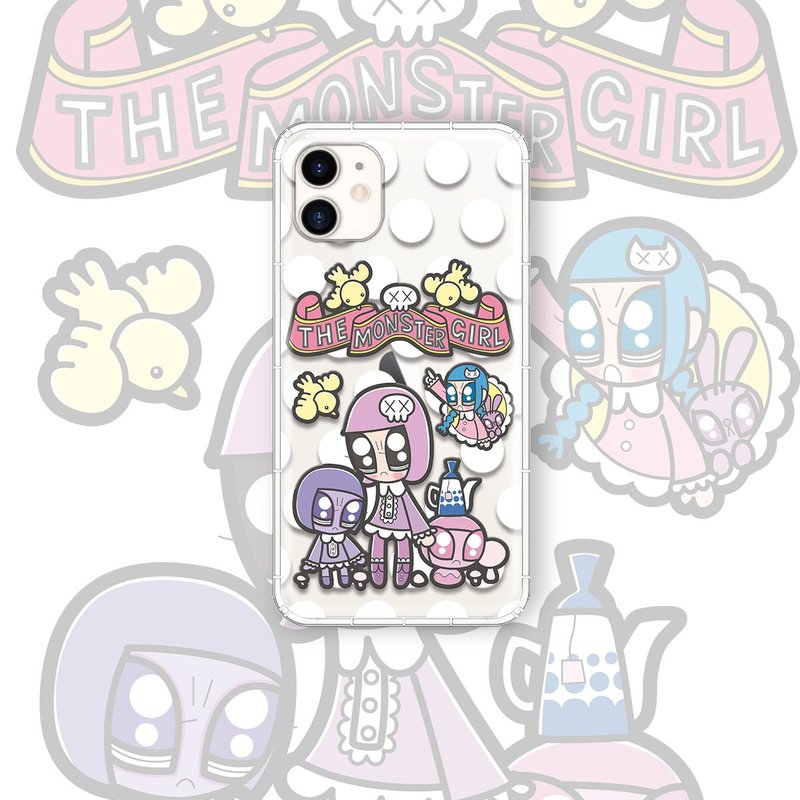 Monster Girl 支援各品牌手機殼YAAA01 - 手機殼/手機套 - 矽膠 多色