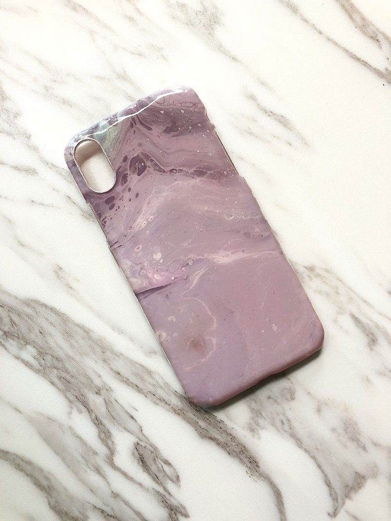 原創手繪手機殼 - IPhone電話殼 - 手機殼/手機套 - 塑膠 紫色