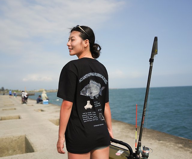 Men's Blue Short Sleeve Fishing Shirt – Reel Animals Fishing