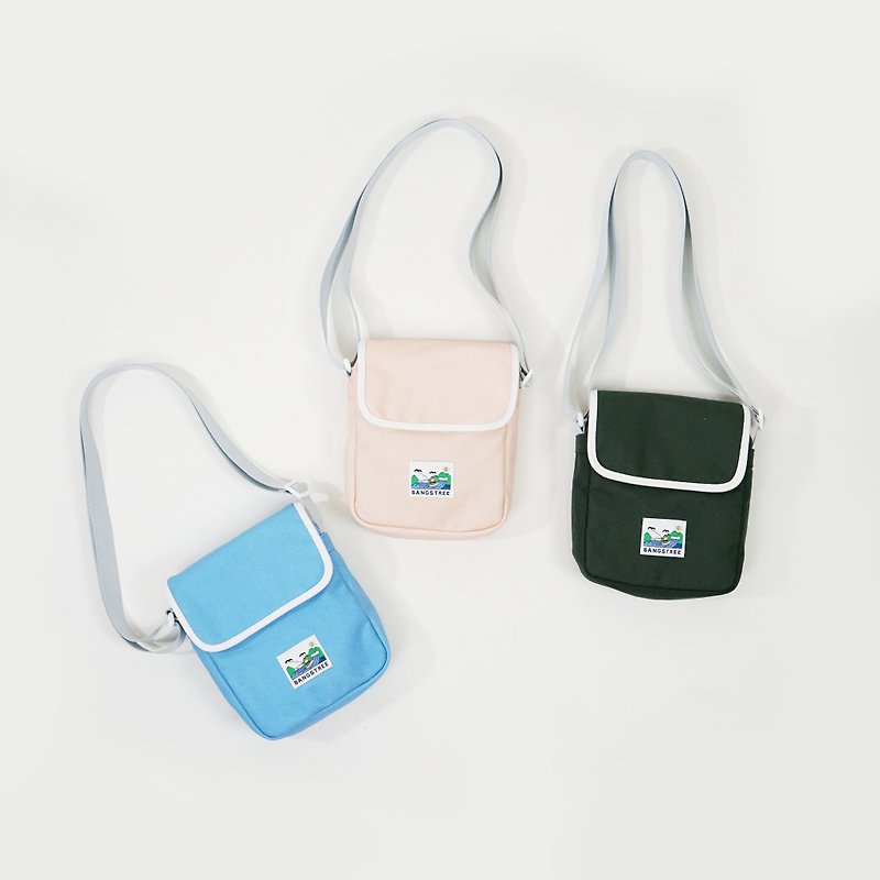 Surprise at the end of the year-3 pack discounts on the mountain and sea bag / 7 colors optional - กระเป๋าแมสเซนเจอร์ - ผ้าฝ้าย/ผ้าลินิน ขาว