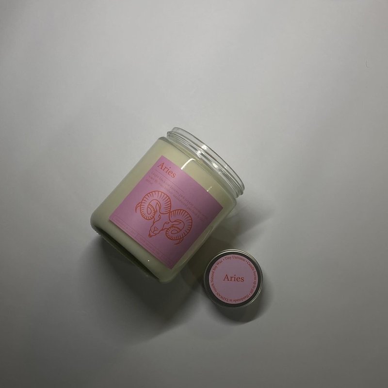 Constellation Series Scented Candle | ARIES | 227g - เทียน/เชิงเทียน - ขี้ผึ้ง 