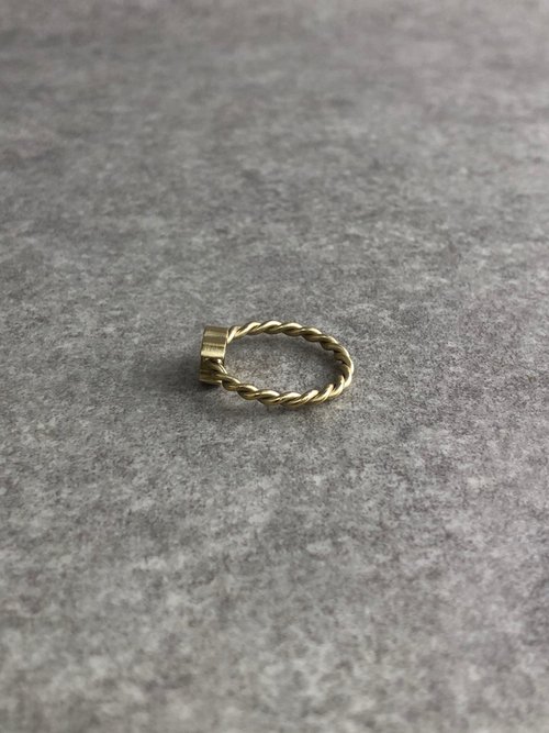 CHANEL 2000年製 Coco Mark Gold Ring