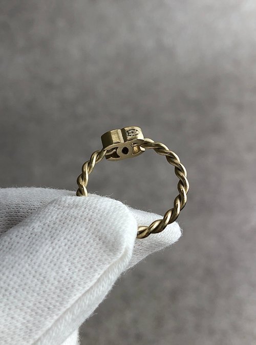 Direct from Japan, branded used packaging] CHANEL ring, gold