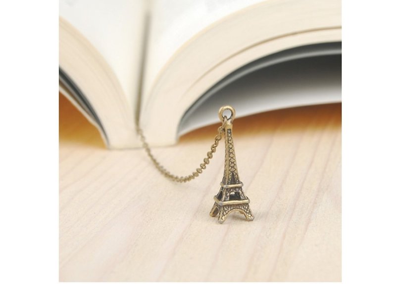Eiffel Tower Bookmark - ที่คั่นหนังสือ - ทองแดงทองเหลือง 