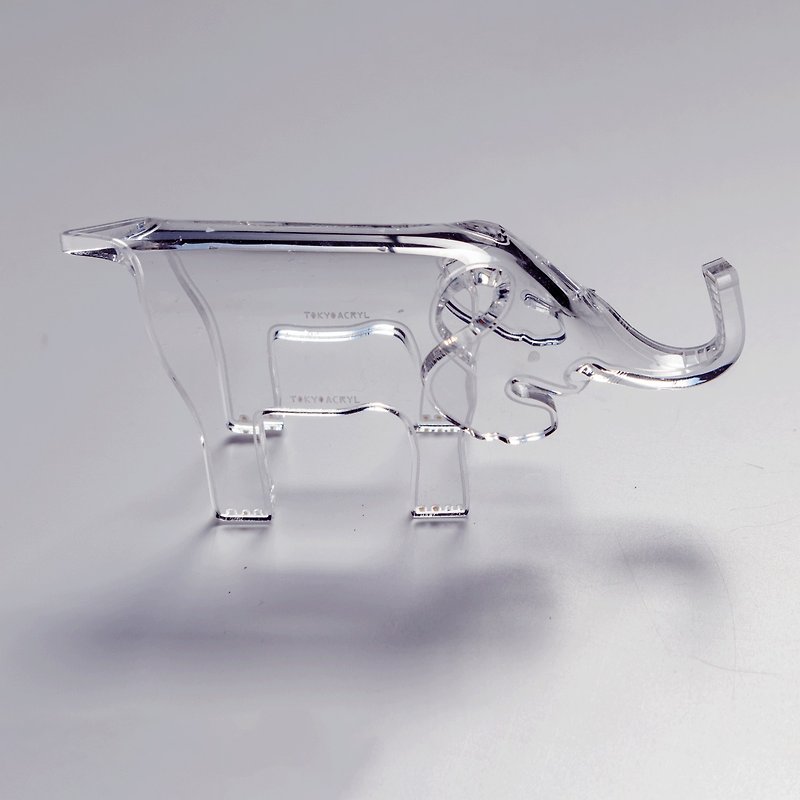 [Video available] Elephant / Transparent animal production kit / Advanced edition - Other - Acrylic Transparent