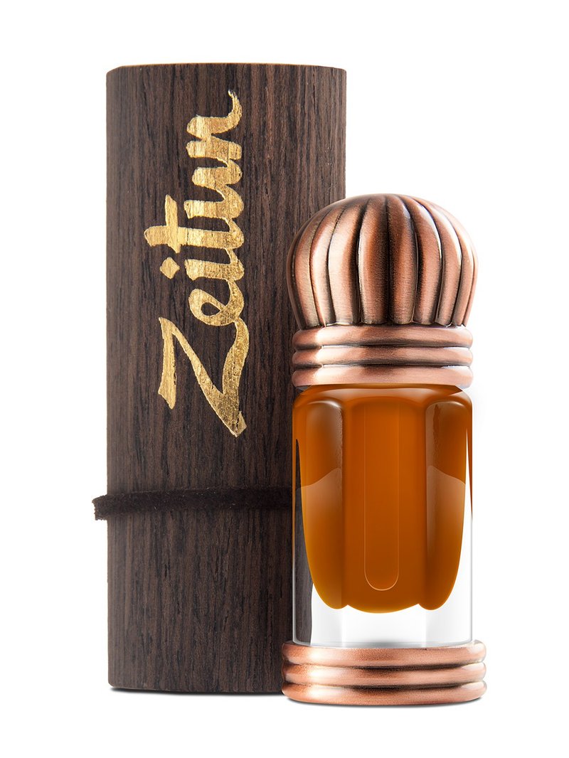 俄羅斯Zeitun莎杜植萃烏木沉香(Oud)Attar香水精油3ml - 香水/香膏 - 其他材質 咖啡色