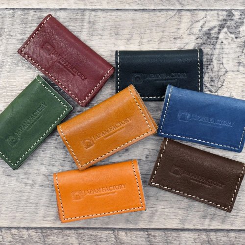 Leather Goods Shop Hallelujah 日本製 零錢包 長方形 手工 生日禮物 小錢包 栃木皮革
