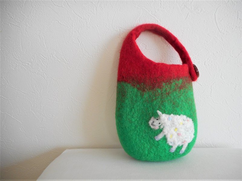 Sheep case with colon - Other - Wool Green