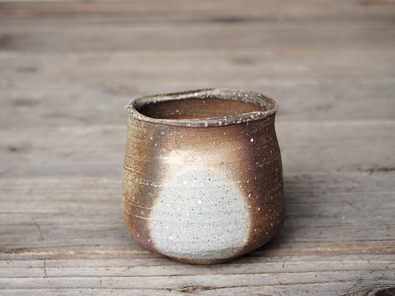 Bizen tea ceremony (small) 【sanuri】 _ y2-009 - Teapots & Teacups - Pottery Brown