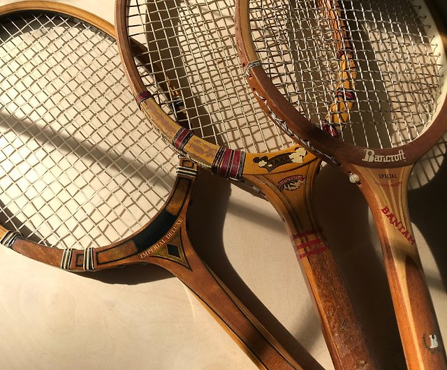 初期の木製テニスラケット - ショップ lillico その他 - Pinkoi