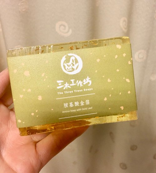 アミノ酸クレンジングローズゼラニウムゴールドリーフソープ