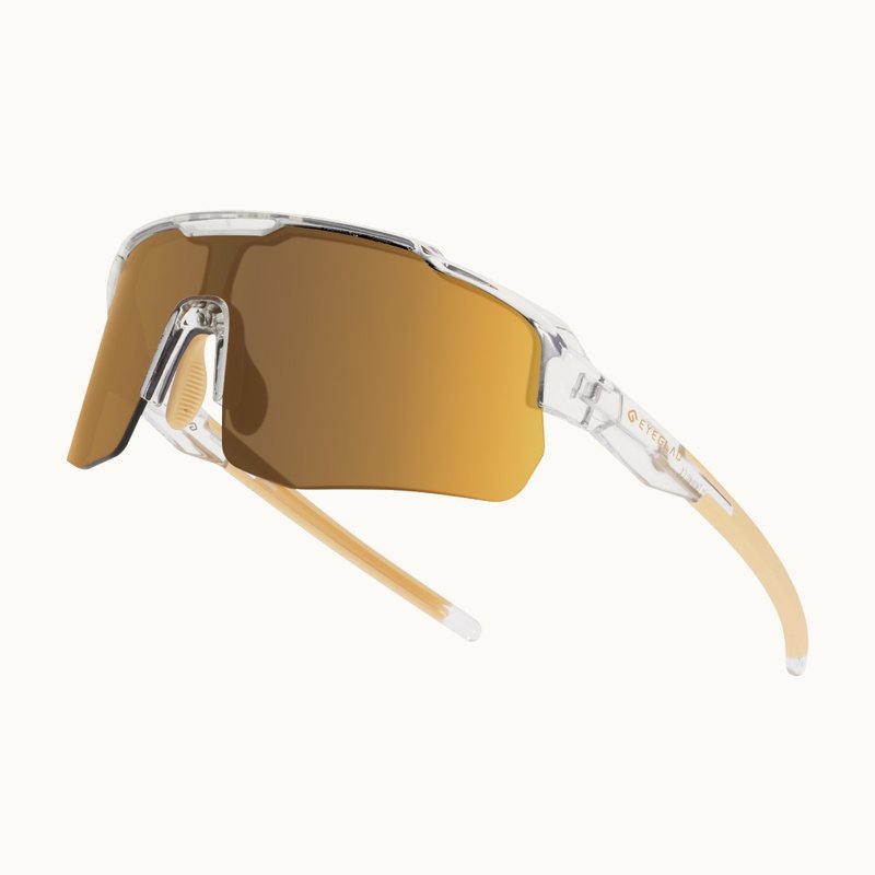 MotionView HD High Contrast Sports Sunglasses - Desert Titanium - จักรยาน - พลาสติก 