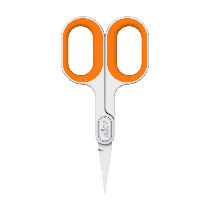 【Slice】Extremely fine sharp-edged ceramic scissors - Scissors & Letter Openers - Other Materials White