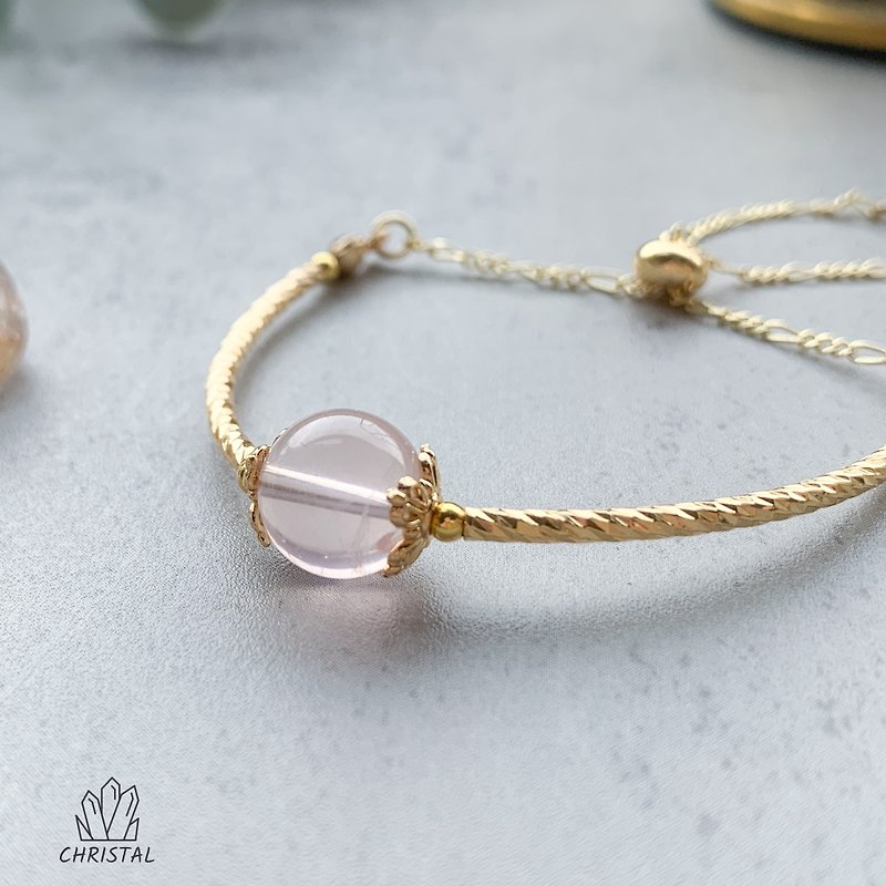 | Rose Quartz| - | Peach Blossom, Affinity, Relationships | - Bracelets - Semi-Precious Stones 