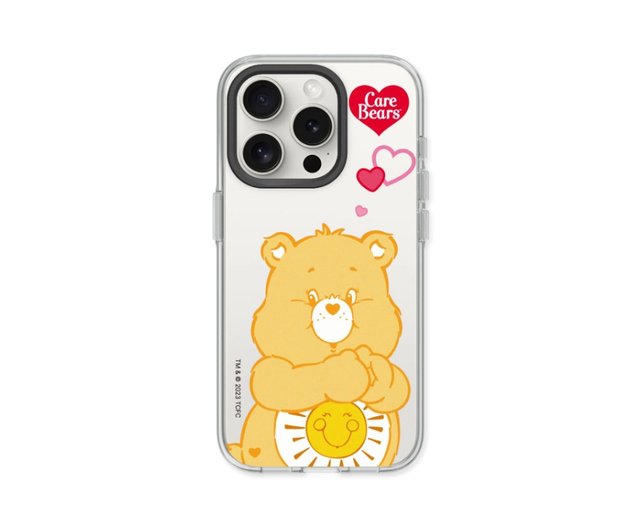 クリア透明落下防止携帯ケース | iPhone向けケアベア/ファン