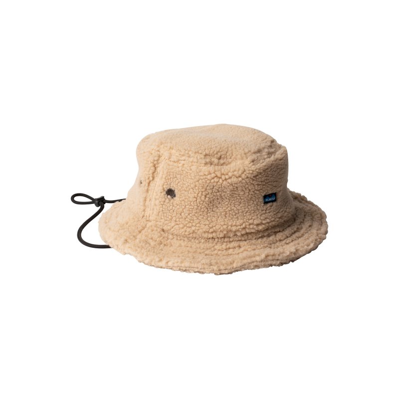 Fur Ball Boonie - Hats & Caps - Other Man-Made Fibers Khaki