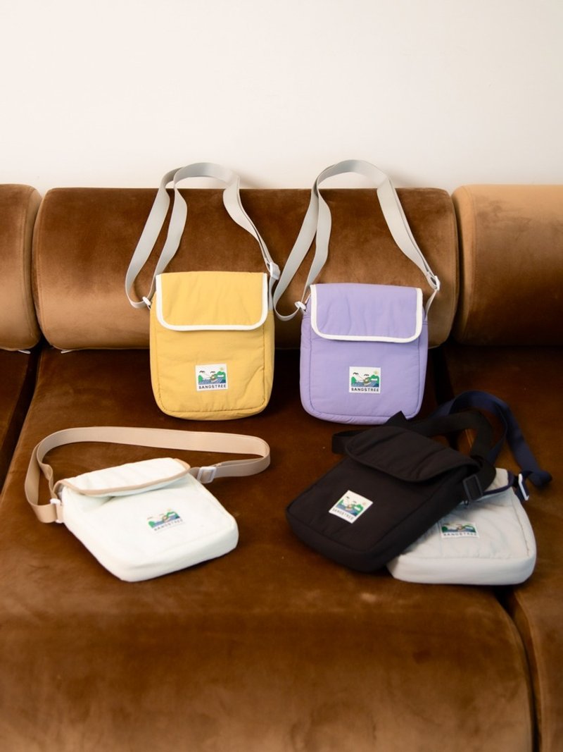 上山下海側背小包 2.0全新改版 澎澎尼龍 磁吸開蓋 - 側背包/斜孭袋 - 尼龍 多色