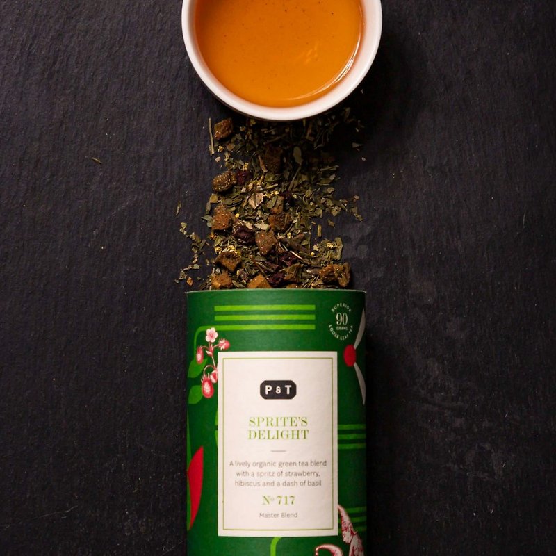N717 仲夏輕吟 接骨木莓果綠茶 - 茶葉/漢方茶/水果茶 - 其他材質 綠色