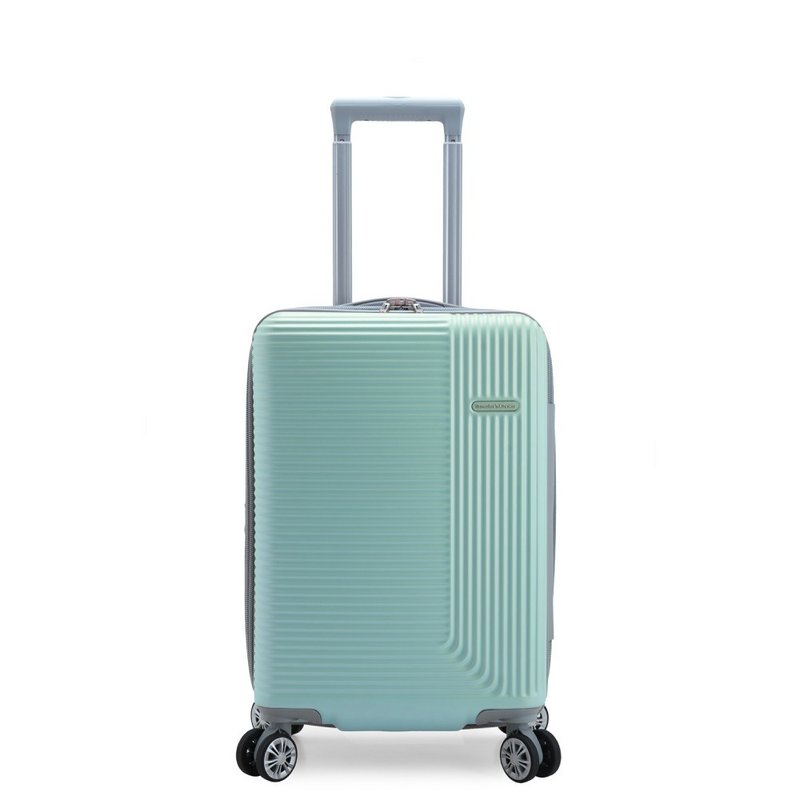 Traveler's Choice MALDIVES Series 22-inch Zippered Luggage - Mint Green - Luggage & Luggage Covers - Plastic Green