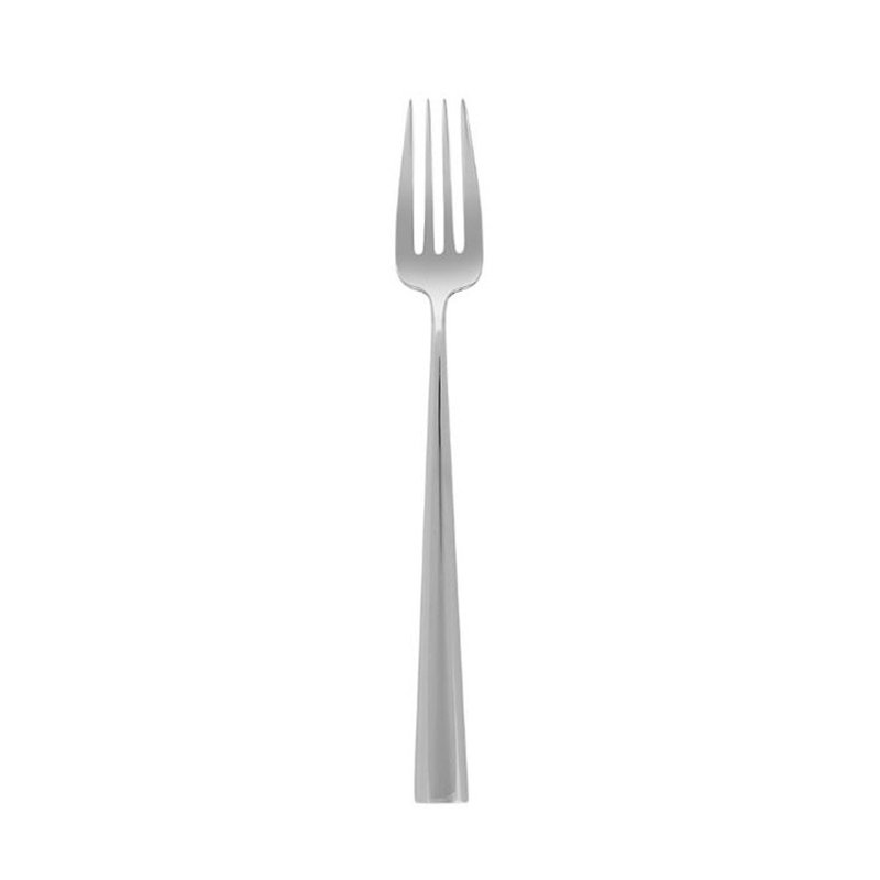 葡萄牙 Cutipol | DUNA / 霧銀點心叉 - 刀/叉/湯匙/餐具組 - 不鏽鋼 銀色