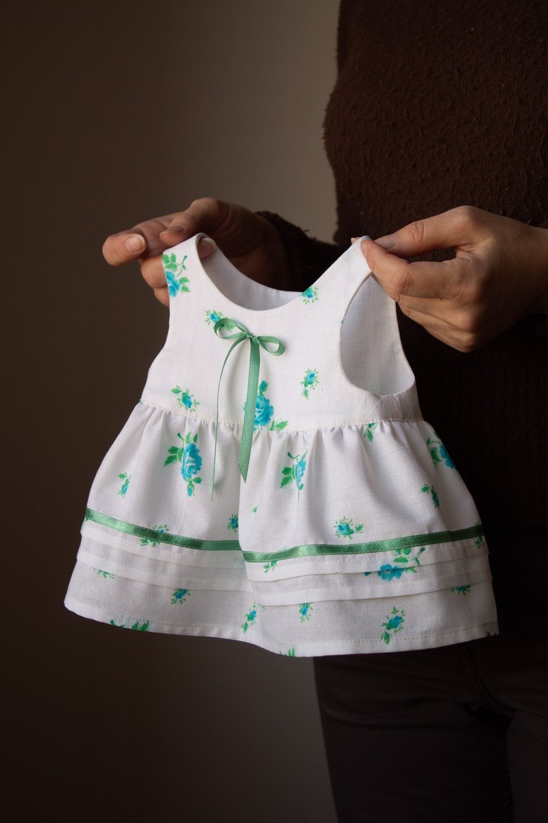 43 cm or 16-18 inches Teddy bear dress patterns pdf on English - คอร์สงานฝีมือ/หนังสือคู่มือ - วัสดุอื่นๆ 