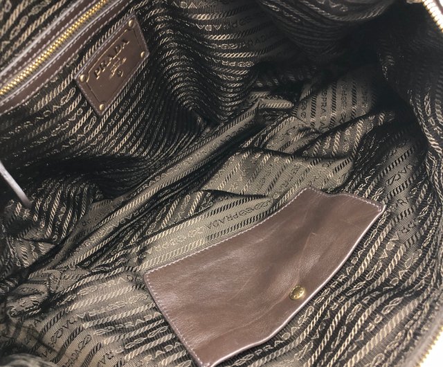 ♡*♡様 【美品】PRADA プラダ 2way ベルト ショルダーバッグ カーキ 日本直送 名牌中古包 】PRADA プラダ ロゴ ショルダーバッグ