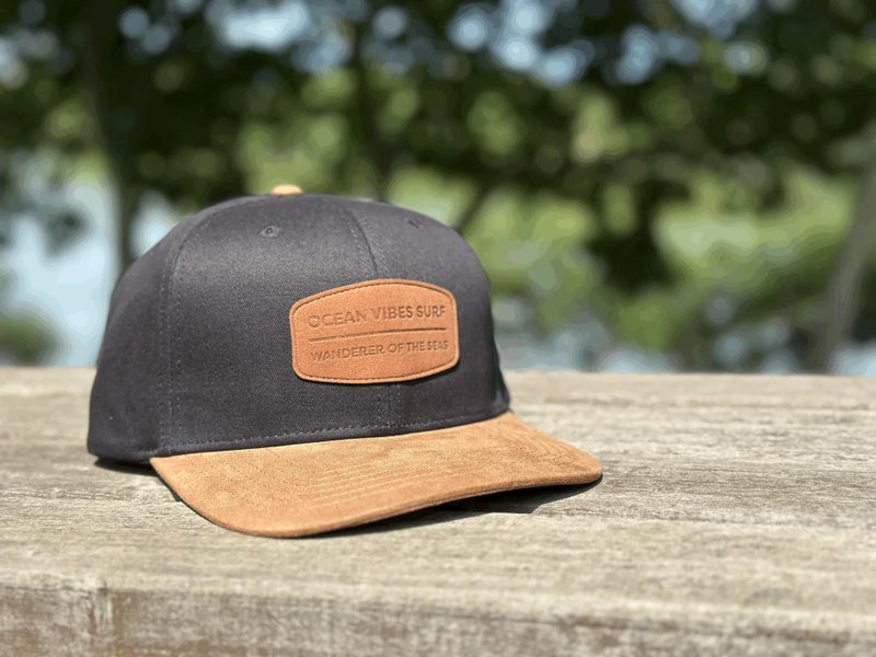 Ocean Vibes Surf The Wanderer Hat - 帽子 - 棉．麻 