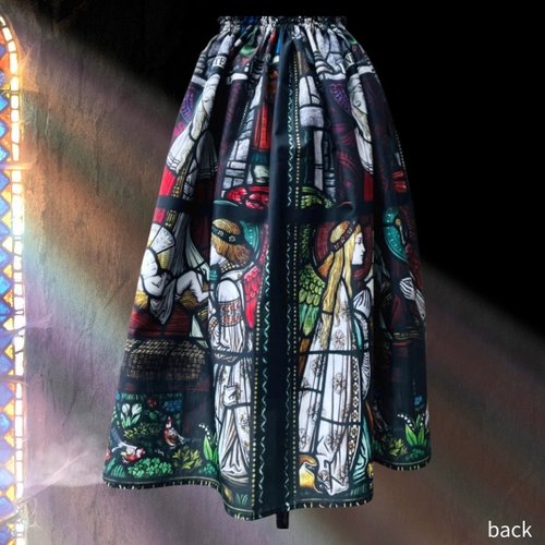 &ellecy ステンドグラススカート &ellecy アンドエルシー ステンドグラス2 スカート 美品