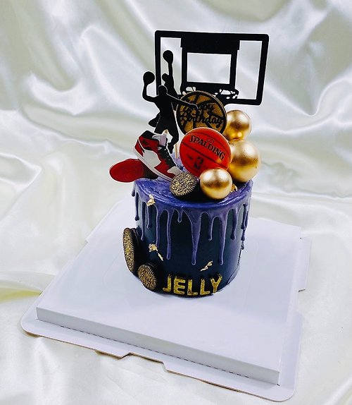 GJ.cake 灌籃高手 生日蛋糕 客製蛋糕 男友款 4 6吋 限台南面交