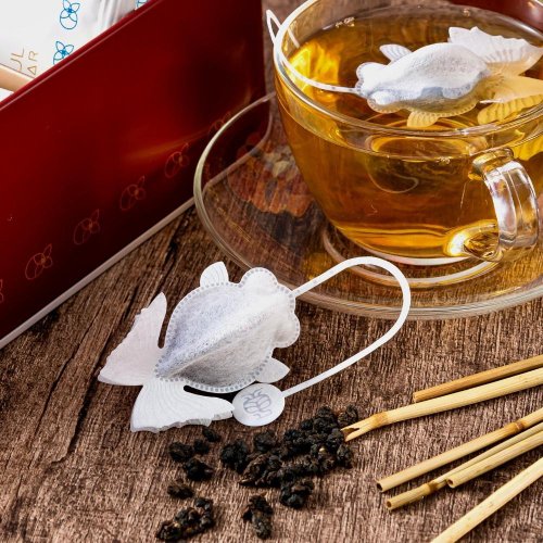 魚蝶ㄦWEDEAR 金魚茶包【阿里山金萱】獨享包 (10包入) 臺灣茶葉 伴手禮 禮物