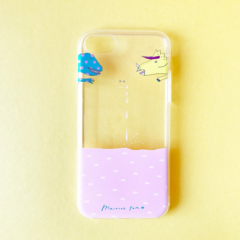 粉紅色的汗 | iPhone手機軟殼 - 手機殼/手機套 - 塑膠 粉紅色