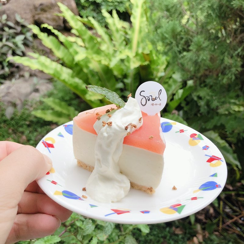 桃子甜心 蜂蜜白桃生乳酪蛋糕 鑠甜點 生日蛋糕 慶生 蛋糕 - 蛋糕/甜點 - 新鮮食材 