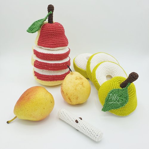 TiffyHappyCrafts COMBO PACK Pear Stacking Toy Pattern PDF