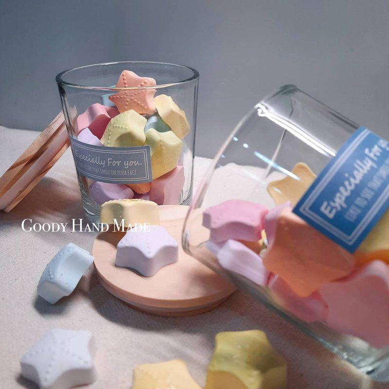 Beautiful Star Love Fragrance Jar (with 5ML Essential Oil) / Diffuser Stone - น้ำหอม - วัสดุอื่นๆ 