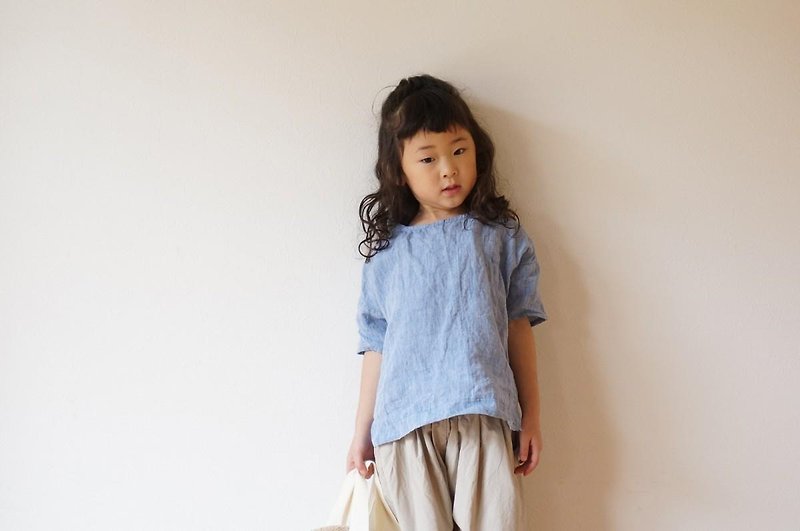 JAPAN Linen blouse 90,100size - その他 - コットン・麻 
