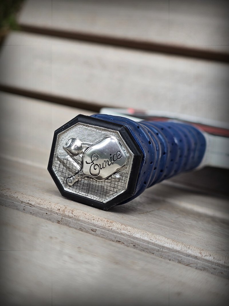 【Custom Nameplate】Pewter-Engraved Pickleball Paddle Nameplate - งานโลหะ/เครื่องประดับ - โลหะ 