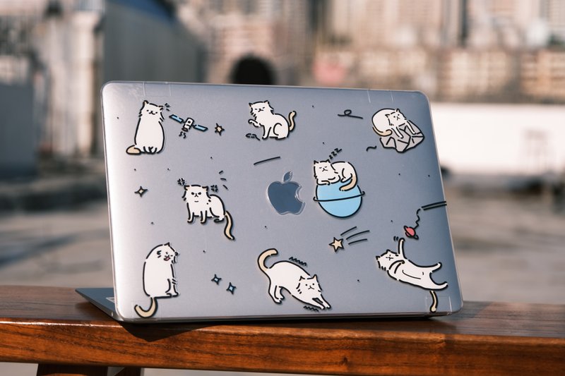 貓星人日常 防摔電腦殼 MACBOOK CASE - 平板/電腦保護殼/保護貼 - 塑膠 