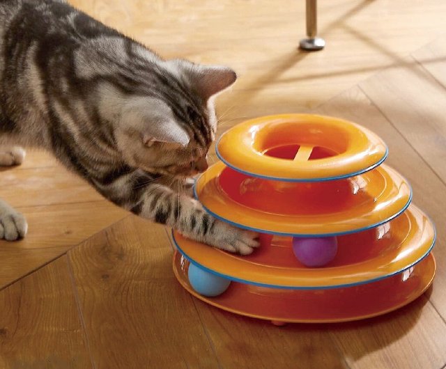 Tower of Tracks Cat Toy Shop Outward Hound Pet Toys Pinkoi