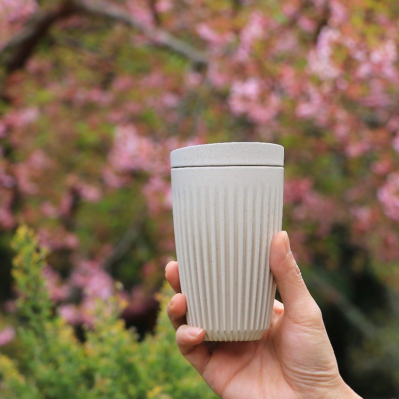 [Huskee] Australian HuskeeCup coffee bean shell environmentally friendly cup 8oz/ 12oz/ 16oz (including lid) - Mugs - Plastic Multicolor