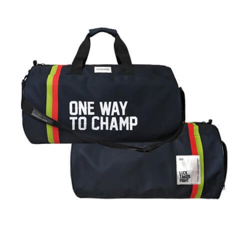 ONE lining pocket sneaker bag ball bag cylindrical bag - Drawstring Bags - Polyester Multicolor