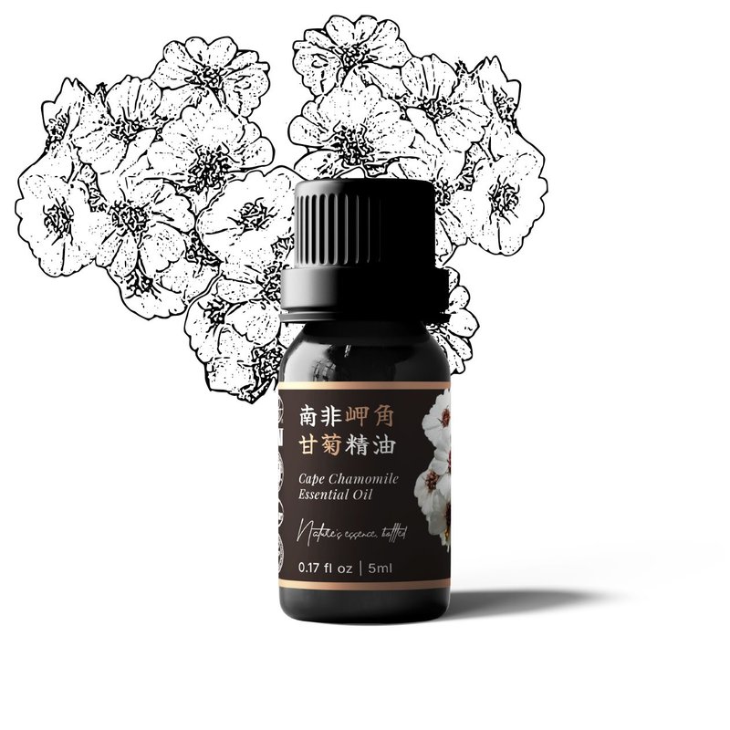 【卡佛香】南非岬角甘菊精油 - 香氛/精油/擴香 - 玻璃 黑色