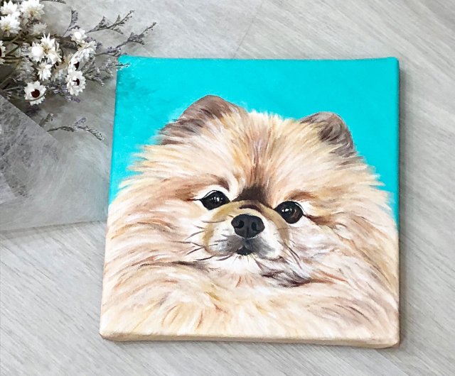 カスタムペットの肖像画: AI生成, 犬, 猫, 油絵, 鉛筆画, 中国画