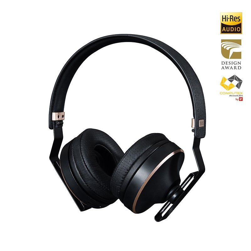 MAS X5h Premium On-Ear Headphones - หูฟัง - วัสดุอื่นๆ สีดำ