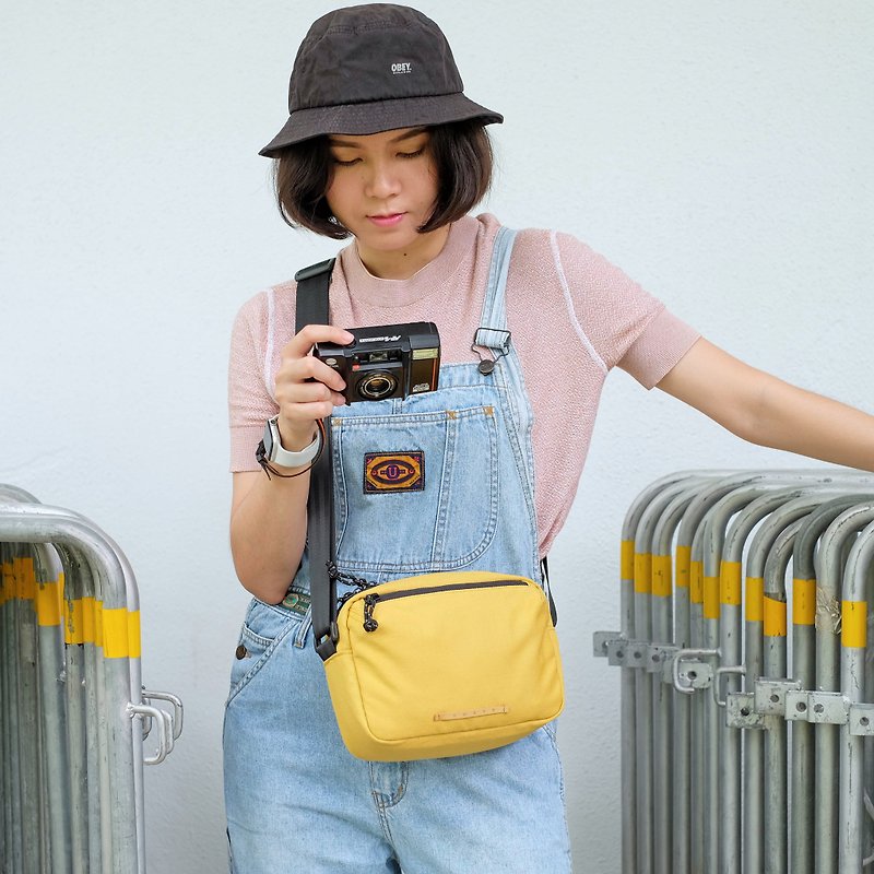 Bokeh Camerabag : Bricks Yellow - Camera Bags & Camera Cases - Cotton & Hemp Yellow