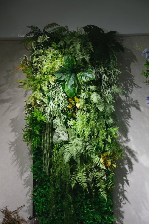 植宅花事花藝設計 人造植生牆 植物牆 仿真植物