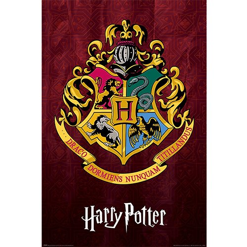 Dope 私貨 【哈利波特】霍格華茲校徽 英國進口海報 Harry Potter