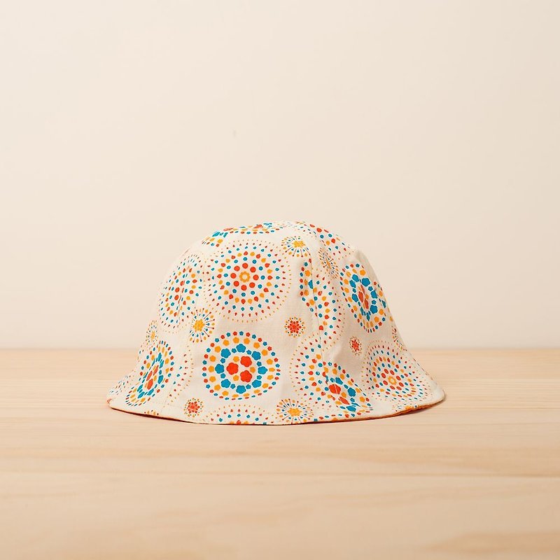 Sun Hat / Firework / Vanilla White - Hats & Caps - Cotton & Hemp White