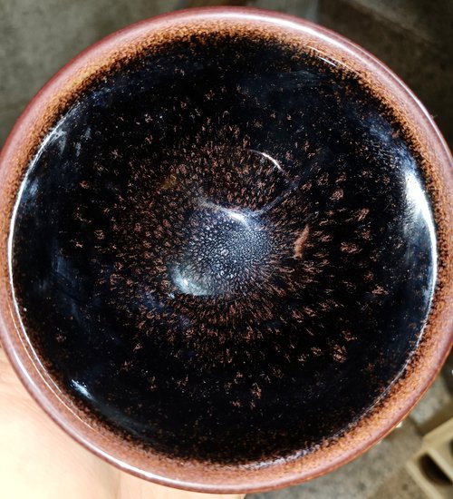 玄工坊 虹膜油滴天目茶碗-鶯歌陶藝家李玟叡
